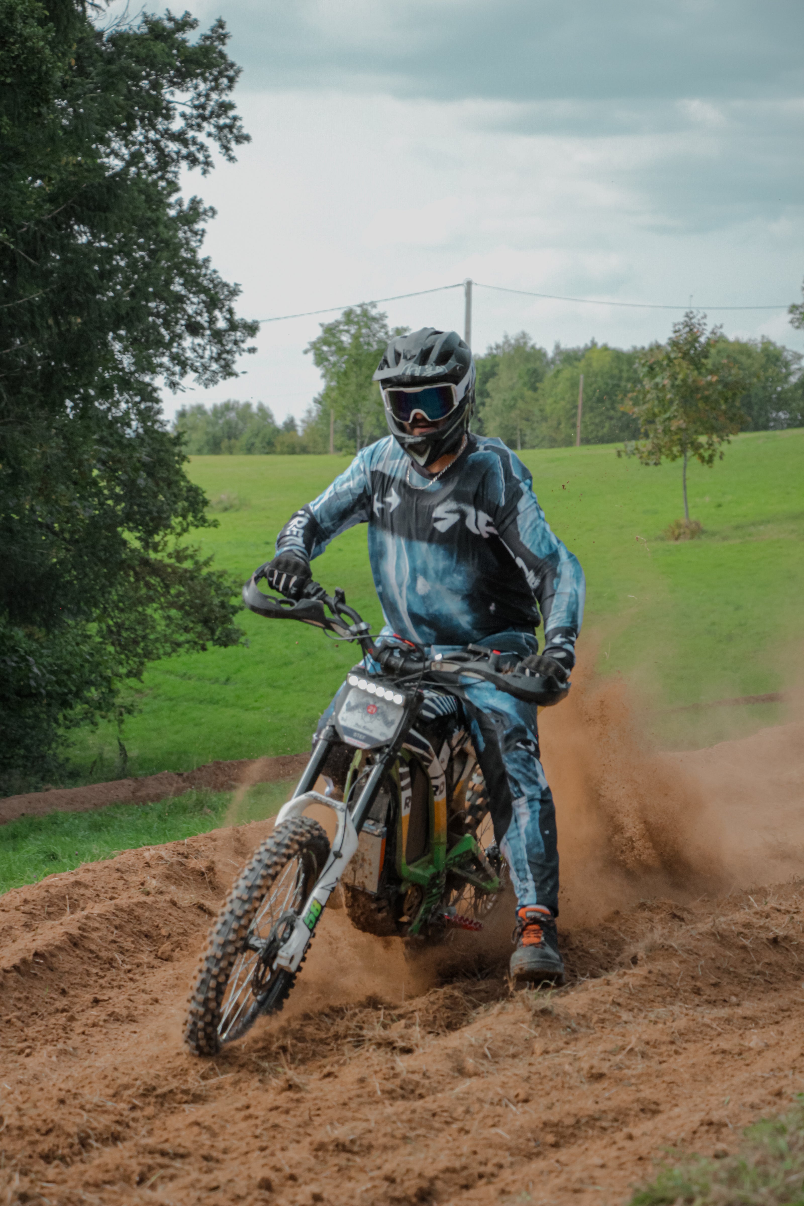 Les Tenues de motocross pour les amateurs de motos électriques