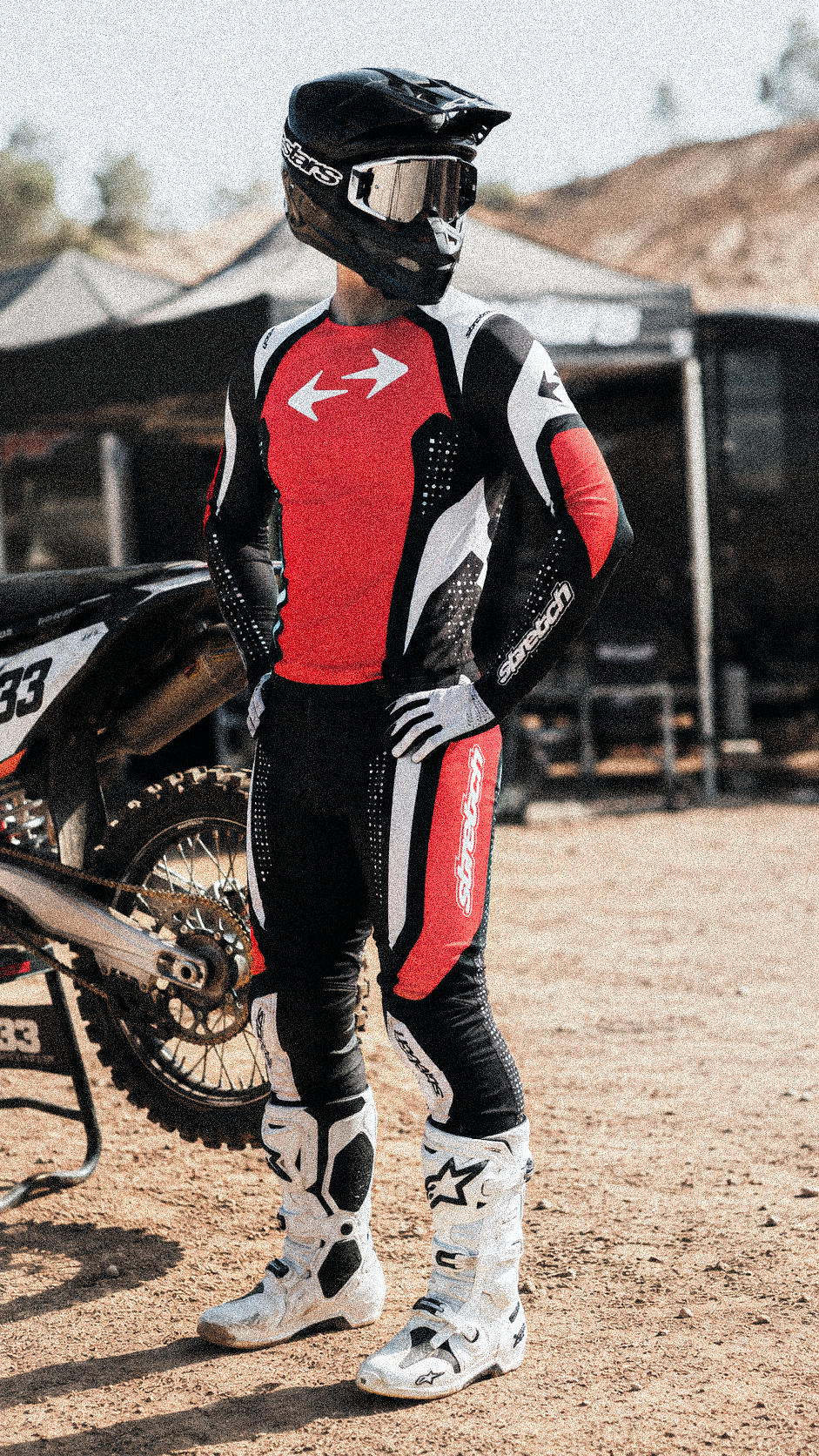 tenue motocross personnalisée