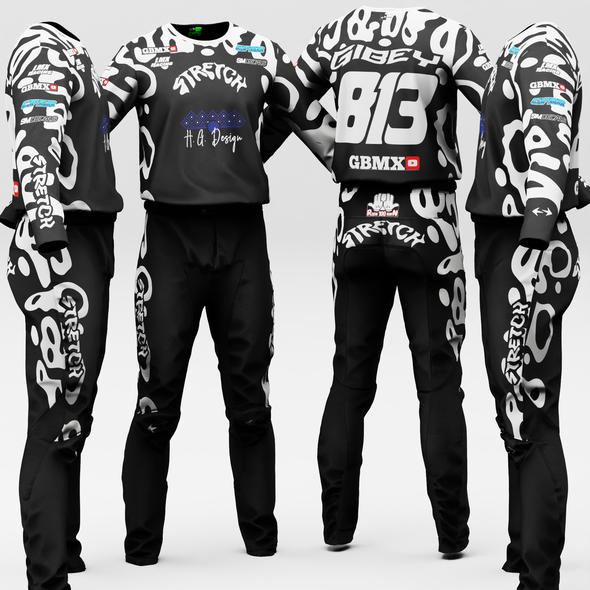 STRETCH Insider : La Création d'une Tenue de Motocross, Étape par Étape